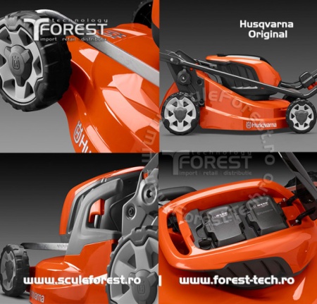 Masina de tuns gazonul cu acumulator Husqvarna LC 347iVX Li-Ion - 47cm fara baterie si incarcator | SculeForest.ro - Img 5