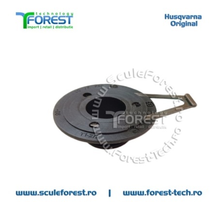 Melc ulei (pinion) original pentru pompa ulei drujba Husqvarna 565, 572XP - Img 6