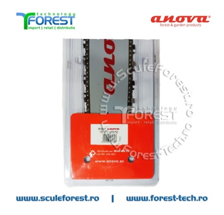 Pachet Anova sina 16" (40cm) pas 325 canal 1.6mm + 1 lant 33.5 dinti pas 325 canal 1.6 mm - Img 5
