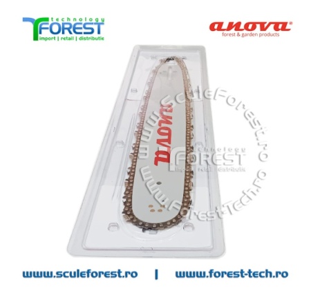 Pachet Anova sina 18" (45cm) pas 325 canal 1.5mm + 1 lant 36 dinti pas 325 canal 1.5 mm - Img 4