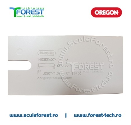 Pachet lama drujba Oregon 14"(35cm) pas 3/8 canal 1.3mm + 2 lanturi 25 dinti pas 3/8 canal 1.3mm 074 - Img 5