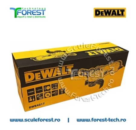 Polizor unghiular DeWalt DWE4217, 1200 W, 125 mm - Img 5