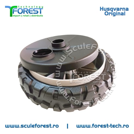 Roata fata originala KIT pentru masina tuns gazon Husqvarna LC353AWD - Img 7