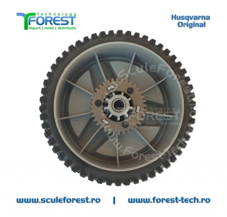 Roata spate masina tuns gazon Husqvarna LC 153 S, LC 356 V - Img 3