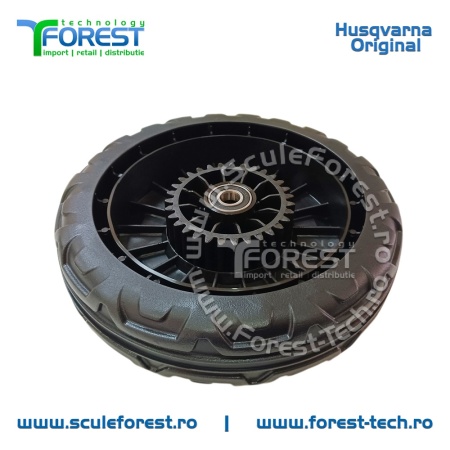 Roata spate originala pentru masina tuns gazon Husqvarna R147S, R153S - Img 5