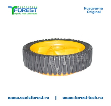 Roata spate originala pentru masina tuns gazon Partner P53-625D - Img 4