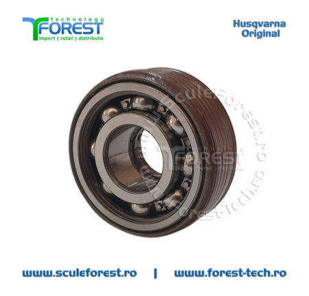 Rulment original cu bile cu semering drujba Husqvarna 340, 345, 350 - Img 2