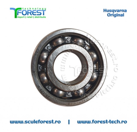 Rulment original cu bile drujba Husqvarna 40, 51, 55, 262, 268, 357 XP, 359, 365, 371 XP, 372 XP, 570, 575 XP, 576 si motocoasa Husqvarna 252 RX - Img 2