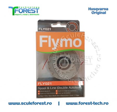Tambur cu fir trimmere electrice Flymo Contour 500 - 700 - Img 7