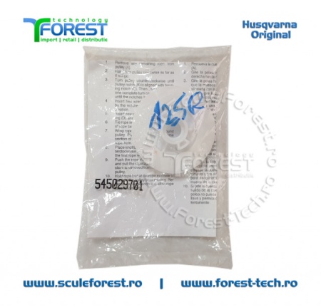 Tambur demaror original pentru motocoasa Husqvarna 125R - Img 5