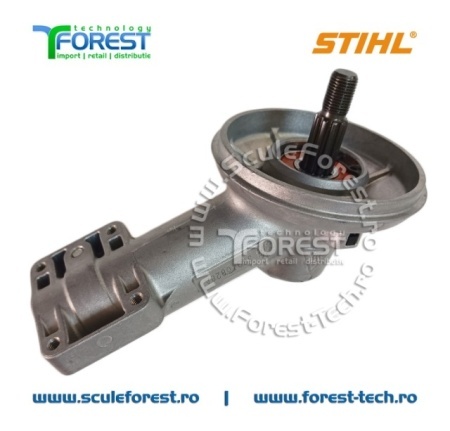 Angrenaj unghiular (reductor) original motocoasa Stihl FS80, FS85, FS89, FS91, FS94, FS111, FS120, FS131, FS235, FS240, FS250, FS260 - Img 6