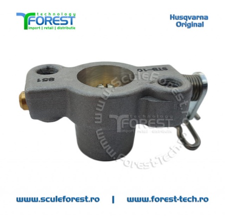 Ansamblu clapeta carburator original pentru drujba Husqvarna 130, 135 Mark II - Img 2