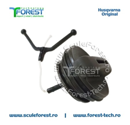 Buson rezervor original pentru drujba Husqvarna 120 MarkII, 130, 135, 135 MarkII, 235, 235e, 236, 240, 240e, 435, 435e, 440e, 445, 445e, 450e - Img 3