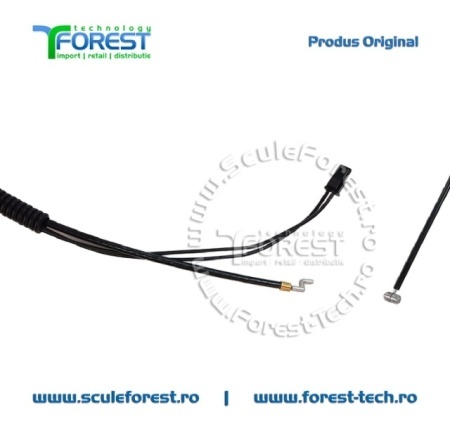 Cablu acceleratie original complet pentru motocoasa Husqvarna 129R, 325R - Img 4