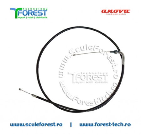 Cablu acceleratie original pentru motocoasa Anova D63BA - 2.7CP - Img 4