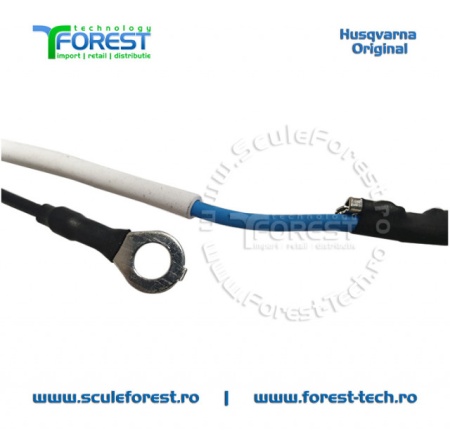 Cablu electric asamblat original pentru drujba Husqvarna 135, 140, 435, 435e, 440, 440e, Jonsered CS2240, CS2240S - Img 3