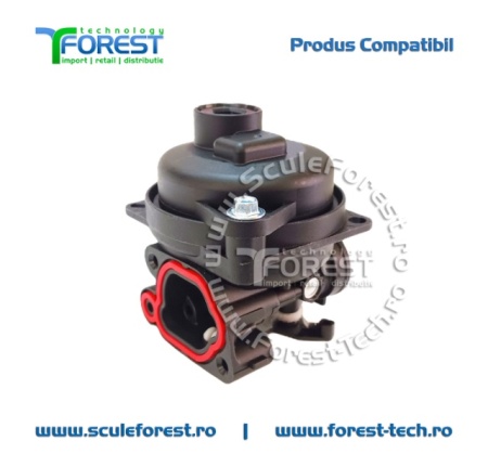 Carburator compatibil pentru motor in 4 timpi Briggs &amp; Stratton 799583, 592361 - Img 3