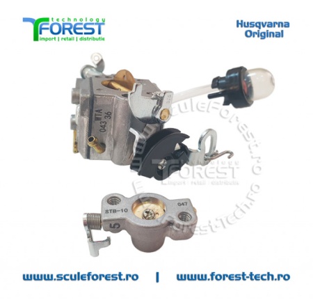 Carburator original model Walbro pentru drujba Husqvarna 130, 135 MarkII - Img 5