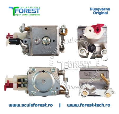 Carburator original pentru drujba Husqvarna 340, 345, 350, 351, 353 - Img 7