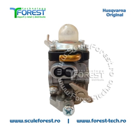 Carburator original pentru trimmer gard viu Husqvarna 122HD45, 122HD60, 322HD60, 522HD60X, 522HDR60X, 522HDR75X - Img 7