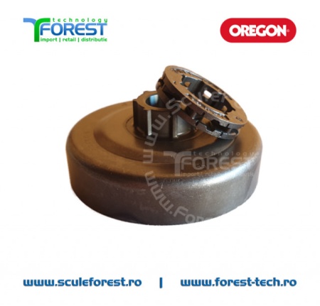 Carcasa ambreiaj Oregon pentru drujba Husqvarna 136, 137, 141, 142, 235, 235e, 236, 240, Partner 352, 371 cu sproket pas .325" - Img 3