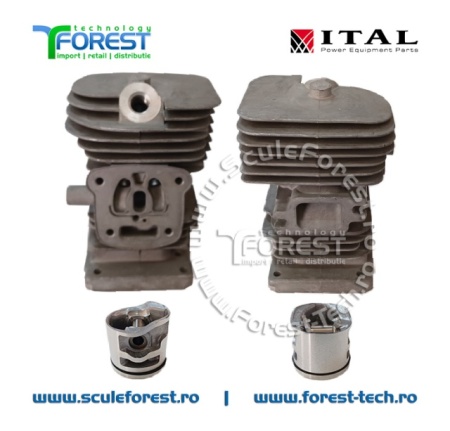 Cilindru compatibil drujba Stihl MS170 2-MIX New Model - Img 3
