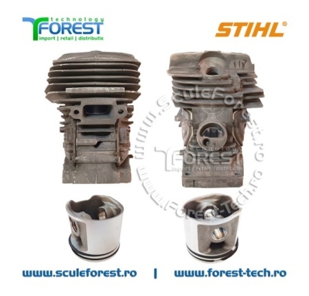 Cilindru original drujba Stihl MS271 44.7mm - iesire rotunda - Img 3