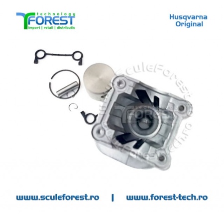 Cilindru original motocoasa Husqvarna 128R, Jonsered BC2128 - Img 2