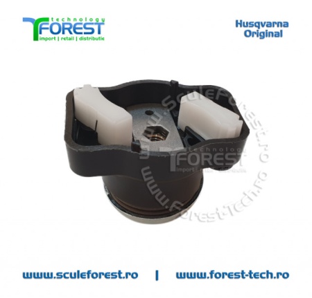 Clichet cu suport original set complet pentru motocoasa Husqvarna 125C, 125R - Img 4