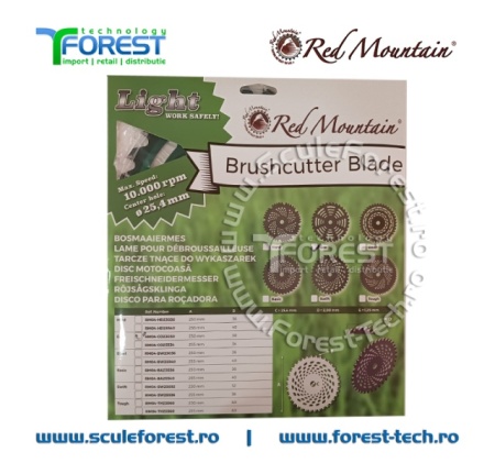 Disc (cutit) motocoasa ECO VIDIA, arbusti 230mm 30dinti | SculeForest - Img 6