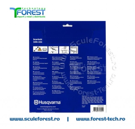 Disc (cutit) motocoasa Husqvarna Scarlett, arbusti 200mm 22dinti | SculeForest - Img 2