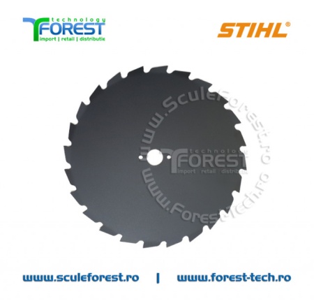 Disc (cutit) motocoasa Stihl, arbusti 225mm 24dinti | SculeForest - Img 3