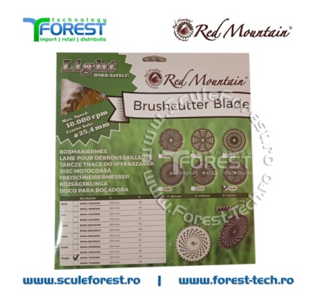 Disc (cutit) motocoasa TOUGH VIDIA, arbusti 230mm 60dinti | SculeForest - Img 6