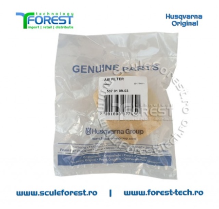 Filtru aer cu sita din pasla original pentru drujba Husqvarna 357XP, 359 - Img 5