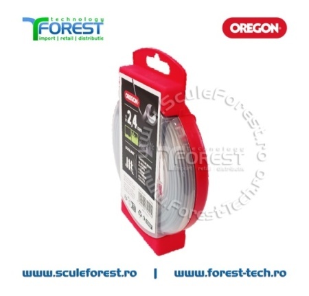 Fir motocoasa (damil) 2.4mm rola 15m Oregon DuoLine - Img 5