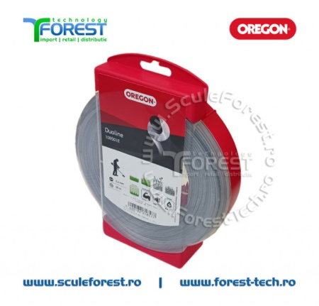 Fir motocoasa (damil) 2.4mm rola 90m Oregon DuoLine - Img 2
