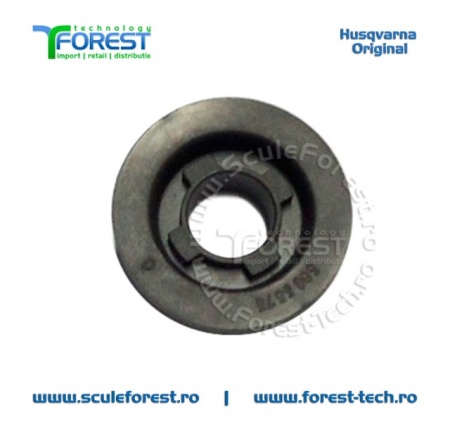 Melc ulei (pinion) original pentru pompa ulei drujba Husqvarna 395XP - Img 2