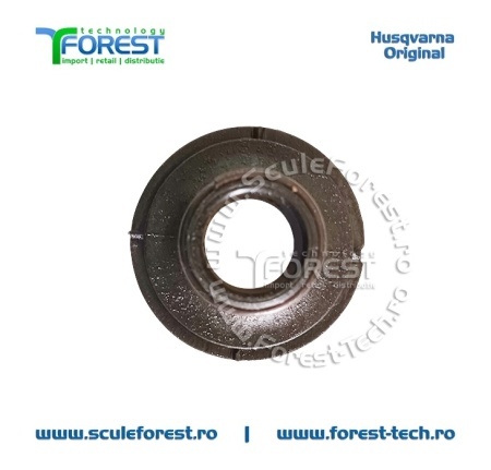 Melc ulei (pinion) original pentru pompa ulei drujba Husqvarna 445, 450S, 450X - Img 2