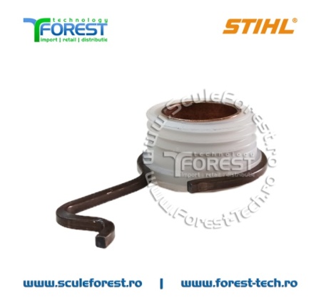 Melc ulei (pinion) original pentru pompa ulei drujba Stihl 044, 046, MS341, MS361, MS362, MS440, MS441, MS460, MS461 - Img 2
