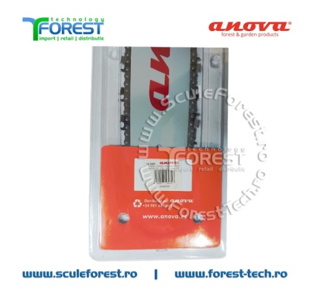 Pachet Anova sina 18" (45cm) pas 325 canal 1.5mm + 1 lant 36 dinti pas 325 canal 1.5 mm - Img 5