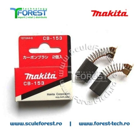 Perii colectoare (carbune) originale Makita CB153 - Img 2
