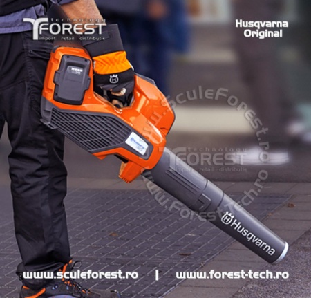 Refulator cu acumulator Husqvarna 120iB Li-Ion + baterie + incarcator | SculeForest.ro - Img 5