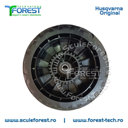 Roata spate originala pentru masina tuns gazon Husqvarna R147S, R153S - Img 2