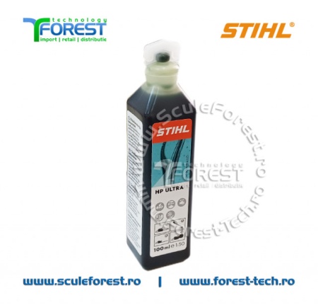 Ulei amestec 2T HP Ultra Stihl 1:50 flacon 100 ml - Img 3