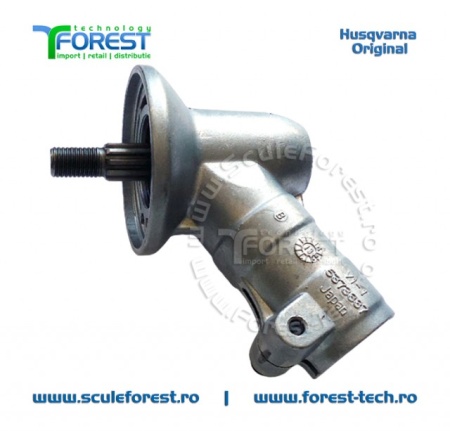 Angrenaj unghiular (reductor) original motocoasa Husqvarna 323R, 325RX, 327RX, 525RX, 324RX - Img 2