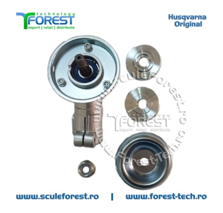 Angrenaj unghiular (reductor) original motocoasa Husqvarna 333R MarkII - Img 2