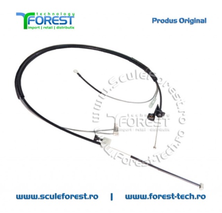 Cablu acceleratie complet original pentru motocoasa Husqvarna 355RX, 555RXT - Img 2