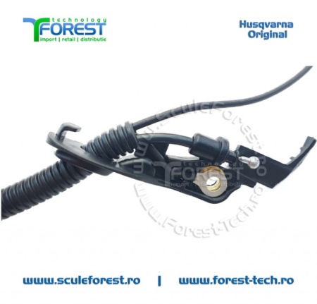 Cablu acceleratie complet original pentru motocoasa Husqvarna 545RX, 545RXT, 545FX, 545FXT - Img 4