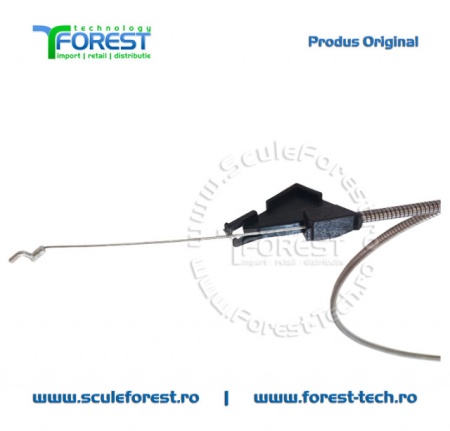Cablu acceleratie original pentru motocoasa Husqvarna 232R, 235R - Img 2