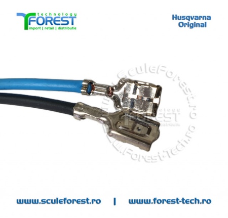 Cablu electric asamblat original pentru drujba Husqvarna 135, 140, 435, 435e, 440, 440e, Jonsered CS2240, CS2240S - Img 4